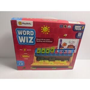 PlayShifu Word Wiz - Smart Kit to Learn Spelling & Grammar - Ages 4-10